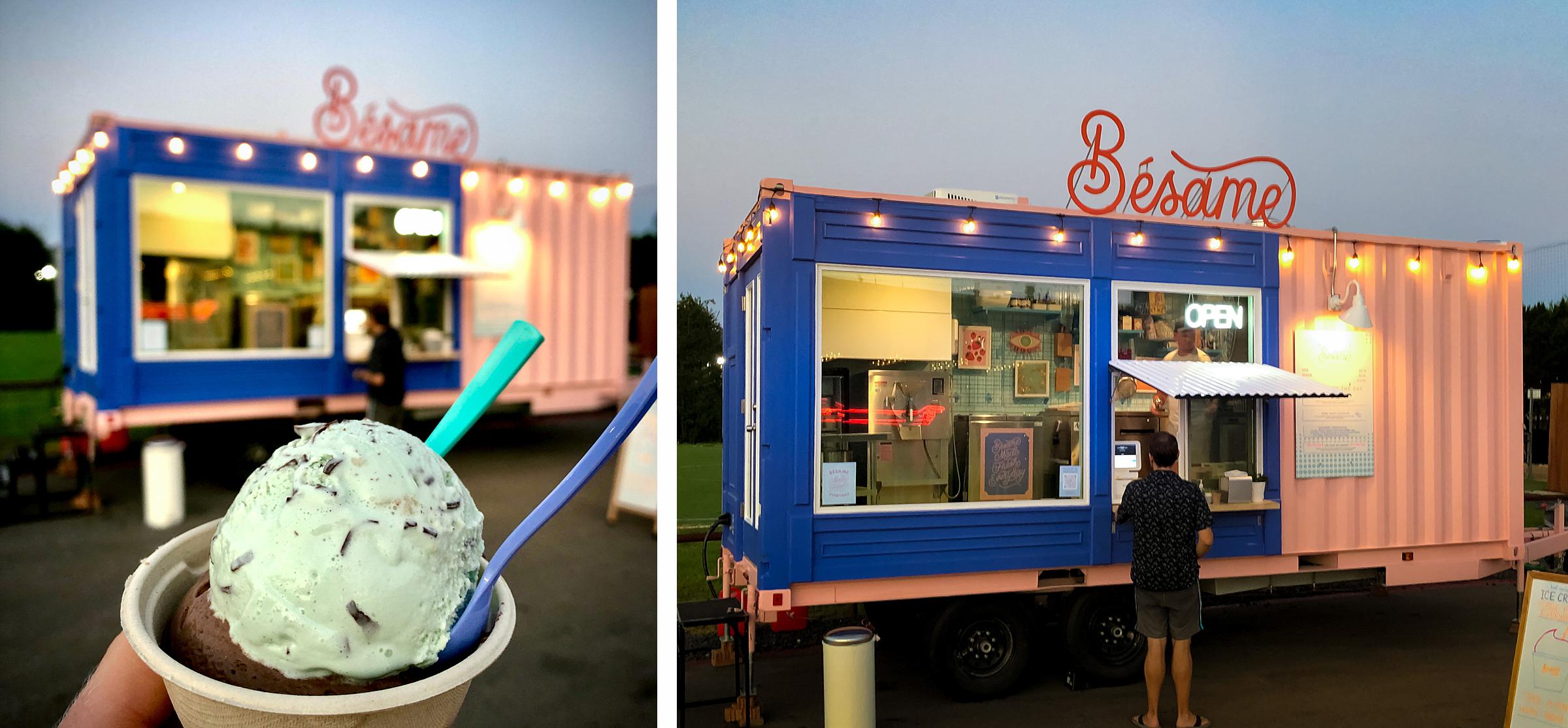 Austin Patio Life Food Culture Besame Ice Cream Food Truck