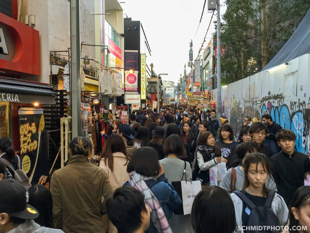 Harajuku Japan crowded street - 20