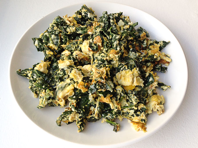 Dinosaur Kale, Delicious breakfast, paleo