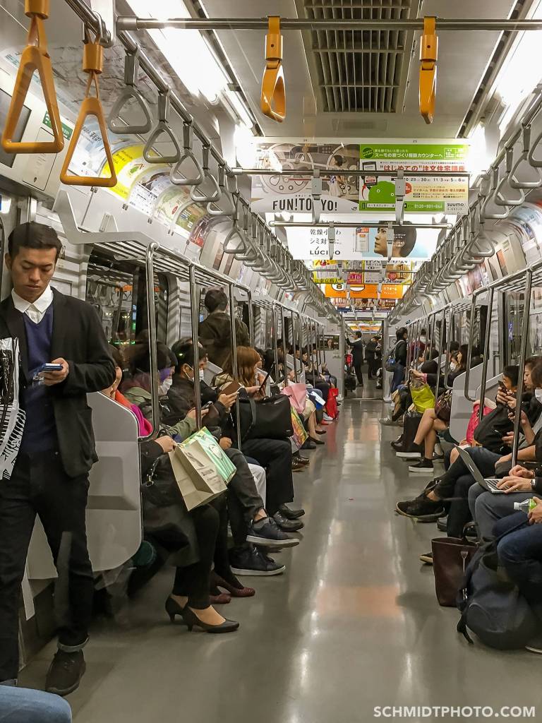 tokyo subway riders tom schmidt phtoo