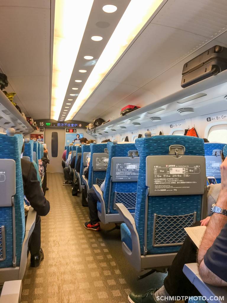 Travel with Tom Kyoto Japan 2016 Shinkansen