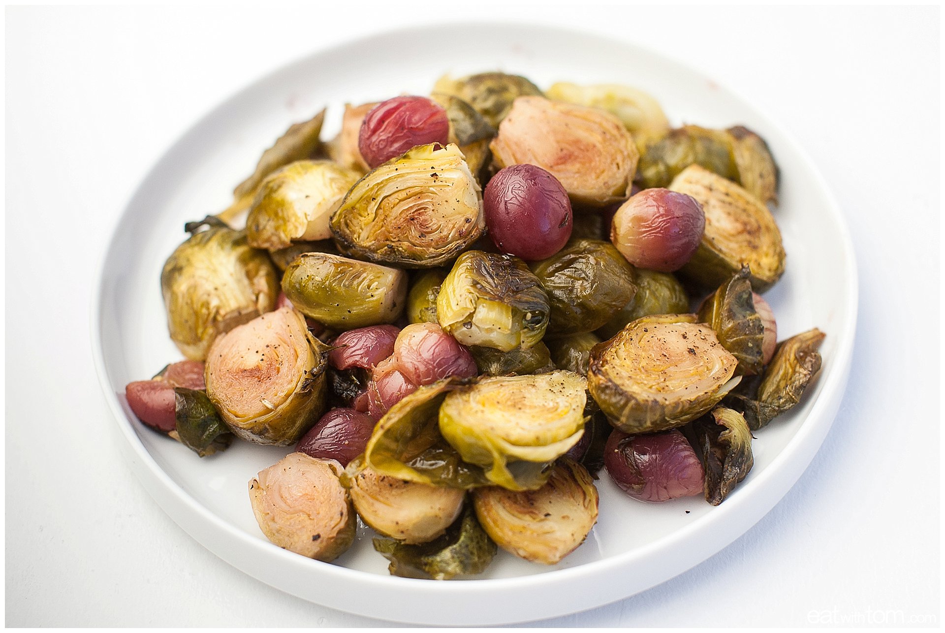 Best Brussels sprouts with grapes recipe oven roasted eat with tom