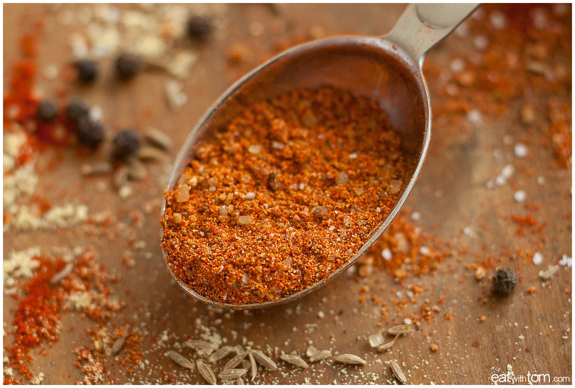 Top rated bbq rub Magic Dust from Peace, Love and Barbeque - Illustrated Recipe by eat with tom