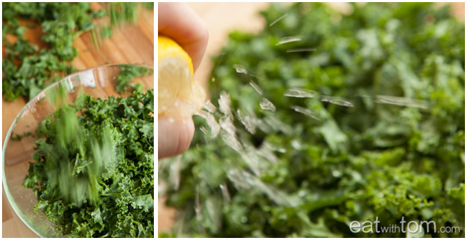 Easy Recipe ideas for massaged kale
